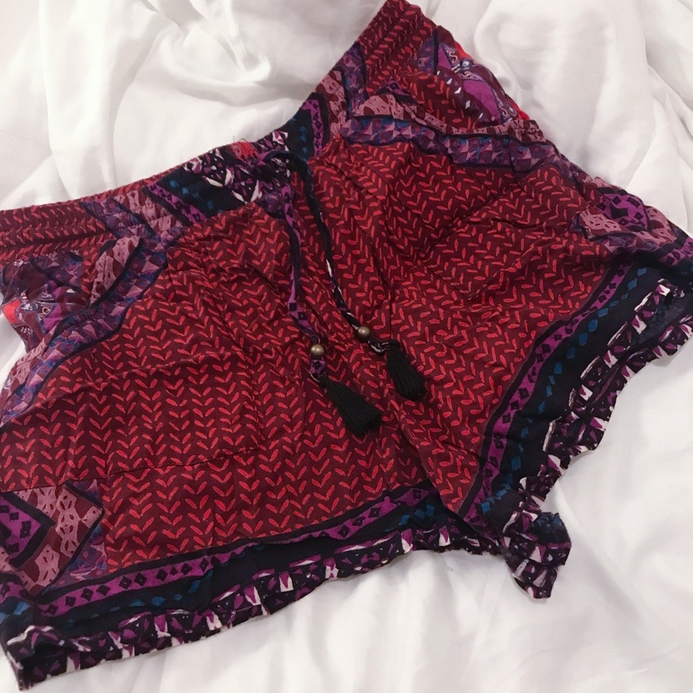 vintage boho shorts